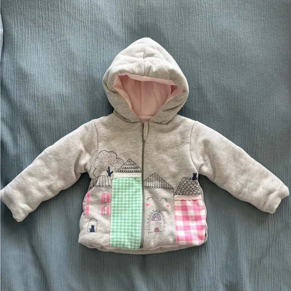 🛎️ Clearance Mymio Baby Girls Jacket Size 12 Months - Picture 1 of 6